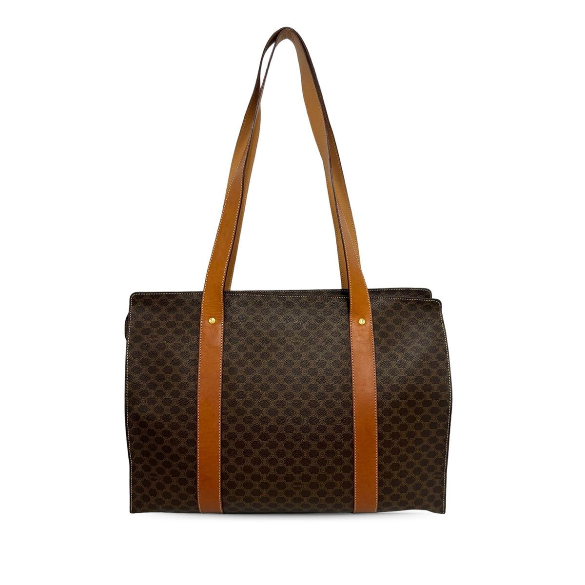 Celine Macadam Coated Canvas Tote