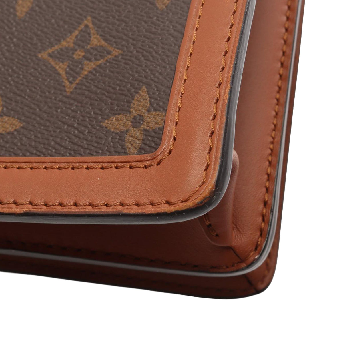Louis Vuitton Monogram Reverse Dauphine MM — Brown