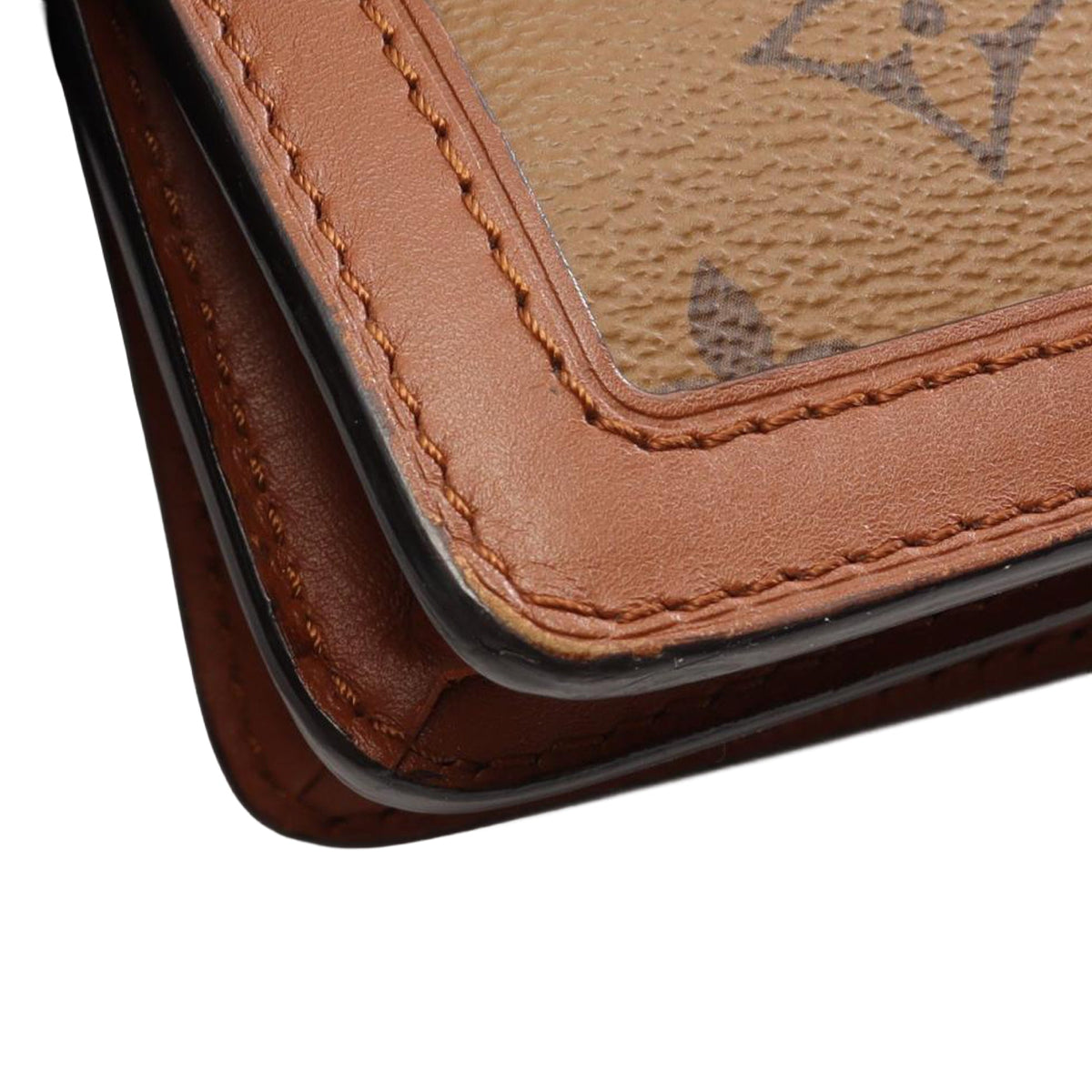Louis Vuitton Monogram Reverse Dauphine MM — Brown