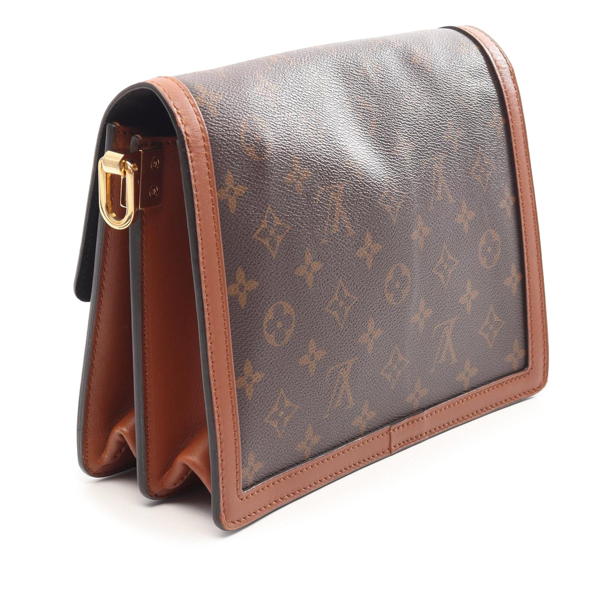 Louis Vuitton Monogram Reverse Dauphine MM — Brown
