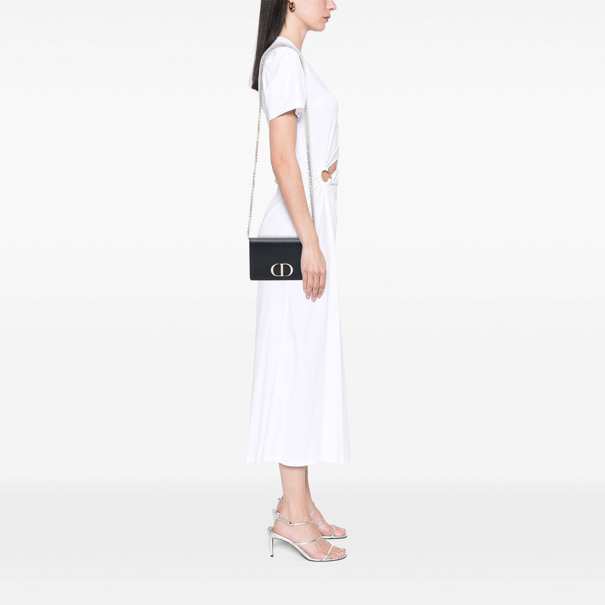 Dior Grained Calfskin 30 Montaigne 2 in 1 Pouch