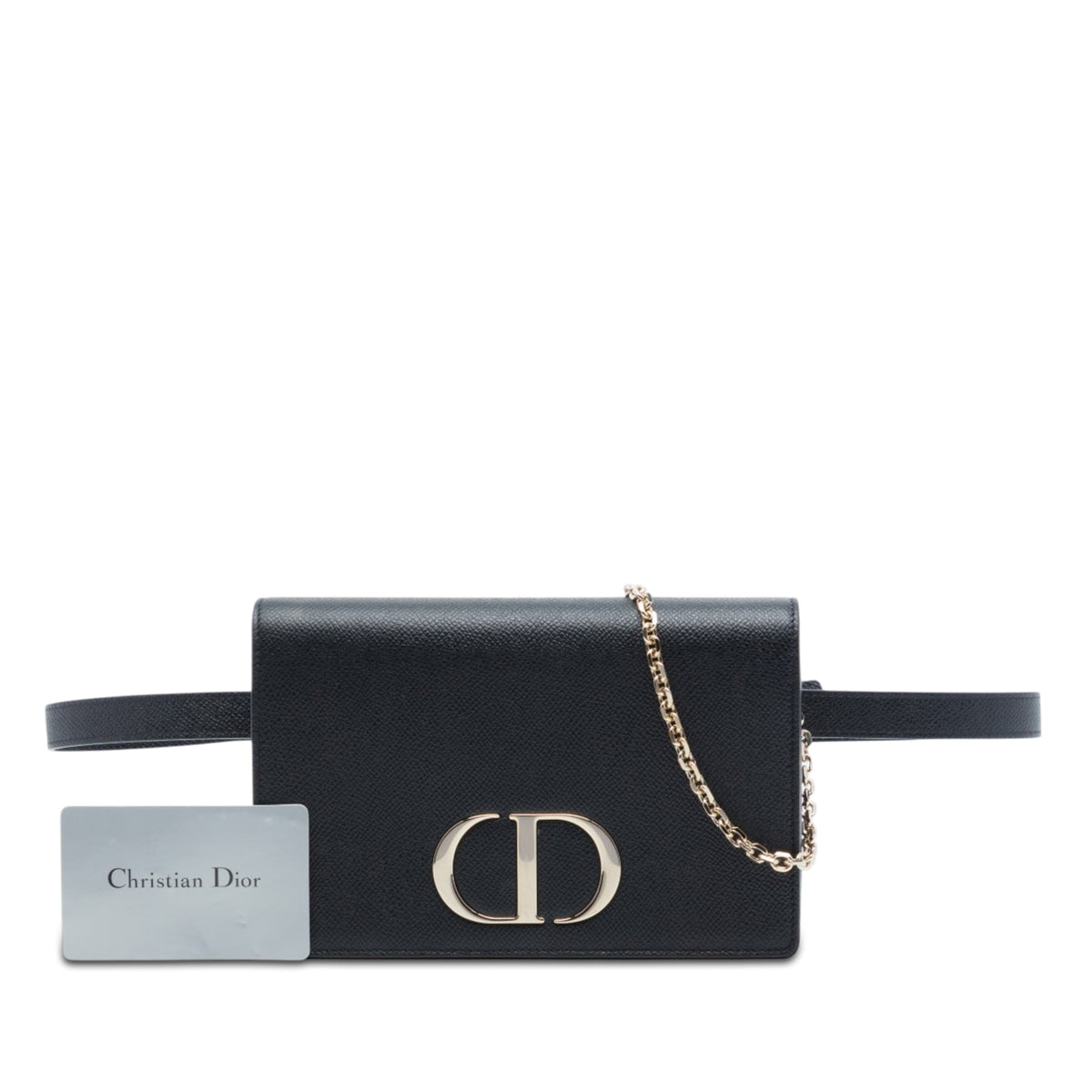 Dior Grained Calfskin 30 Montaigne 2 in 1 Pouch