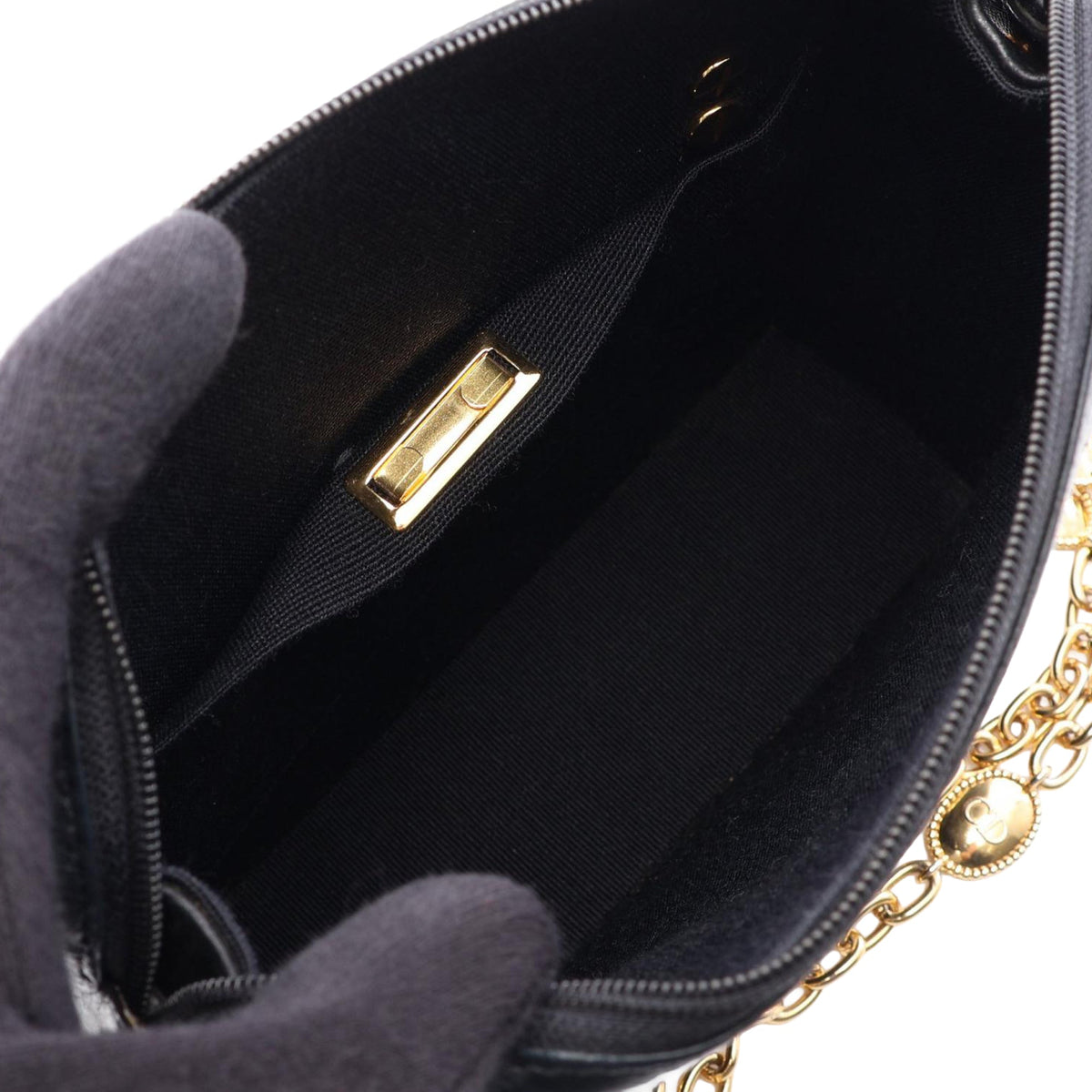 Dior Leather Chain Handbag