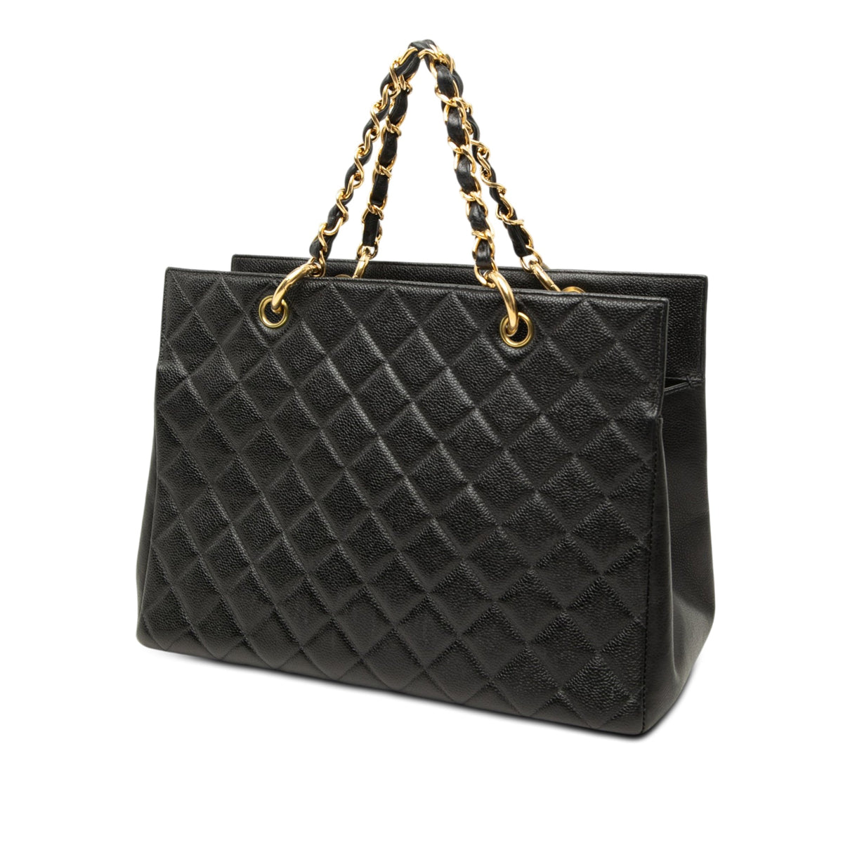 Chanel Grand CC Caviar Timeless Shopping Tote