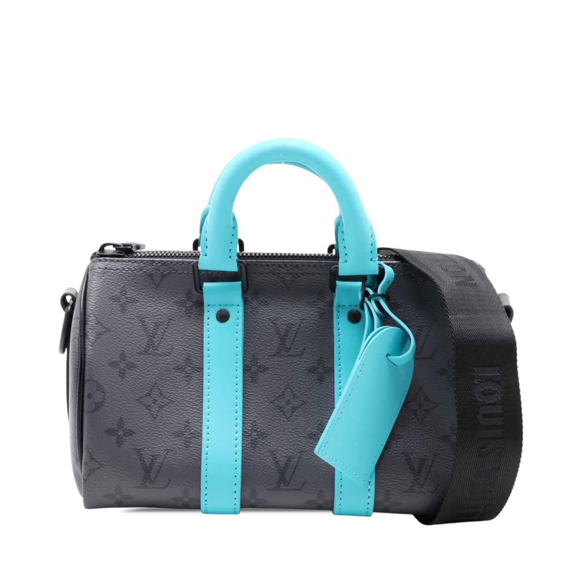 Louis Vuitton Monogram Eclipse Reverse Keepall 25 — Gray