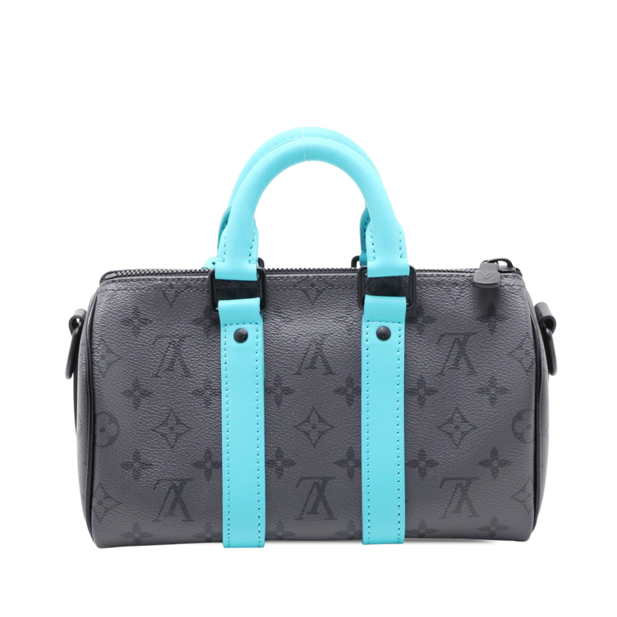 Louis Vuitton Monogram Eclipse Reverse Keepall 25 — Gray