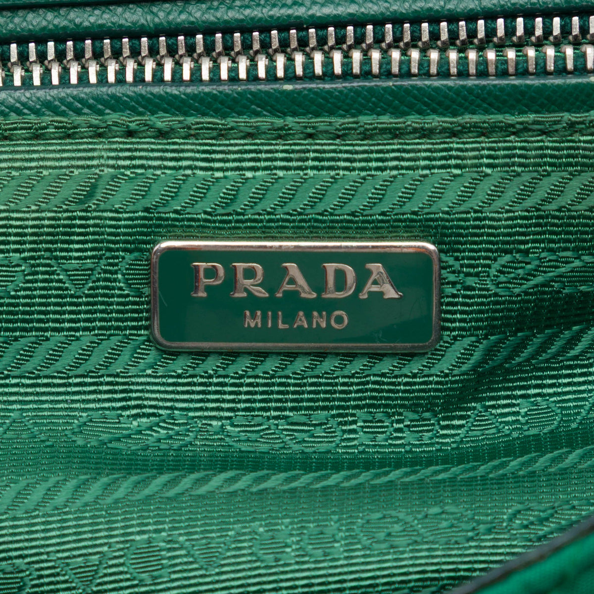 Prada Impuntu Tessuto Chain Crossbody