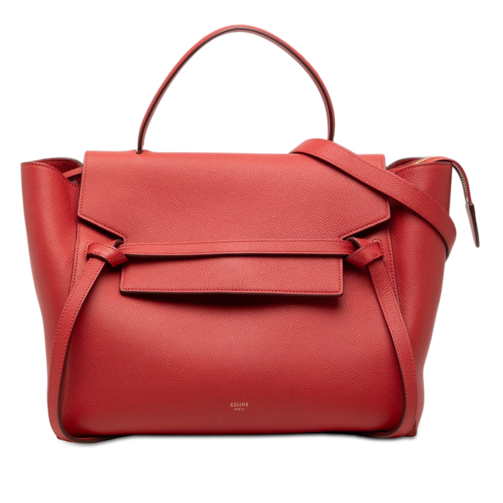 Celine Mini Leather Belt Bag Satchel