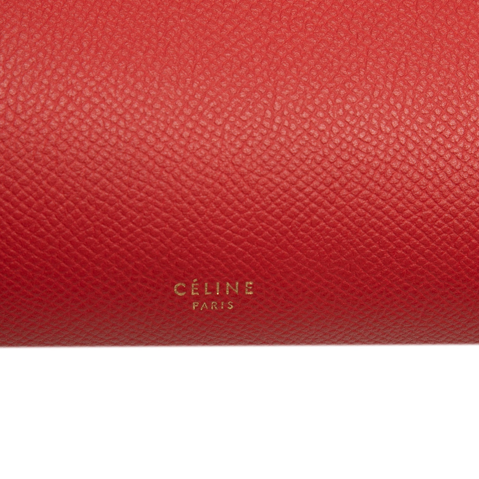 Celine Mini Leather Belt Bag Satchel