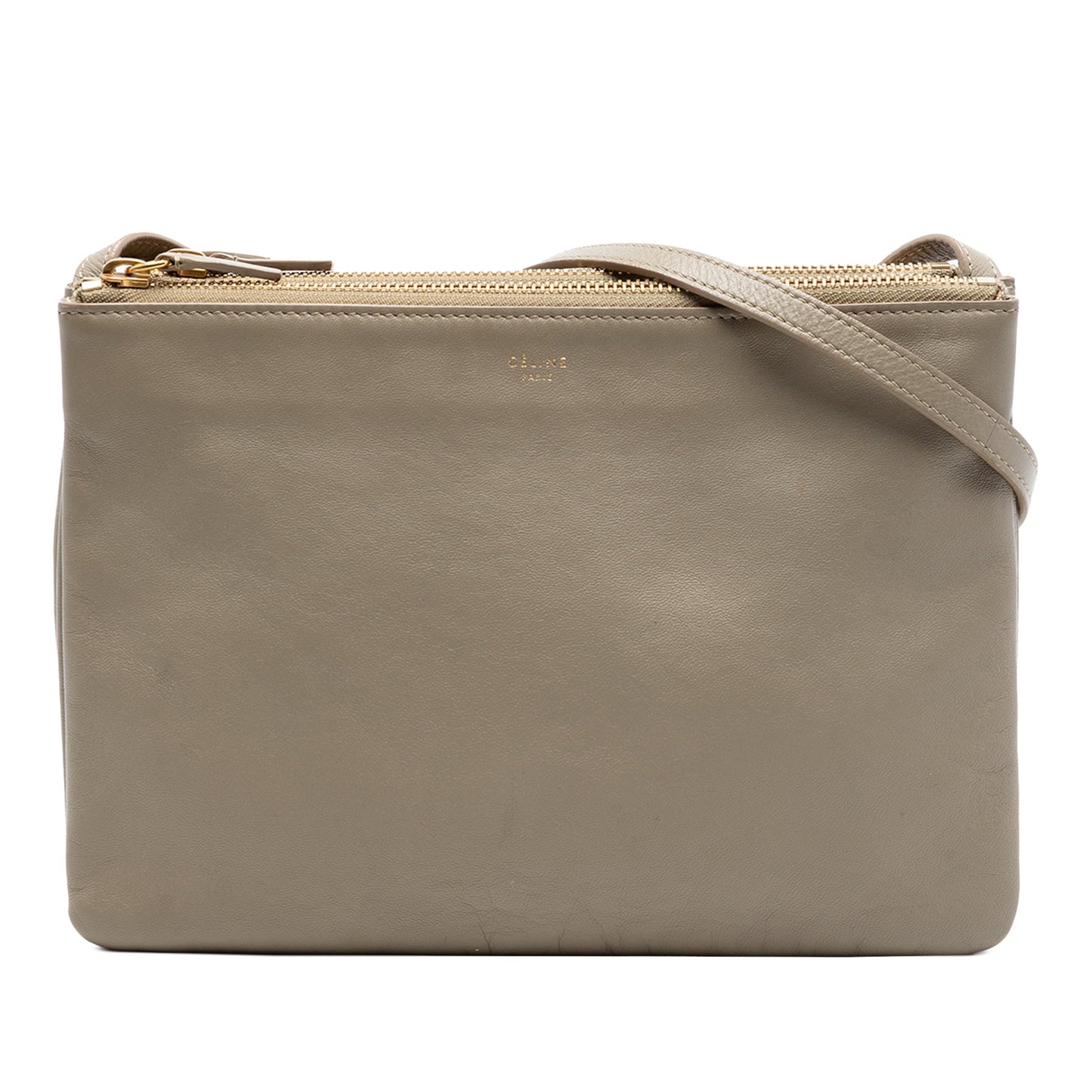 Large Lambskin Trio Crossbody