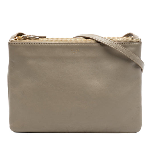 Large Lambskin Trio Crossbody