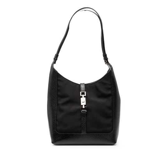 Gucci Canvas Jackie Shoulder Bag