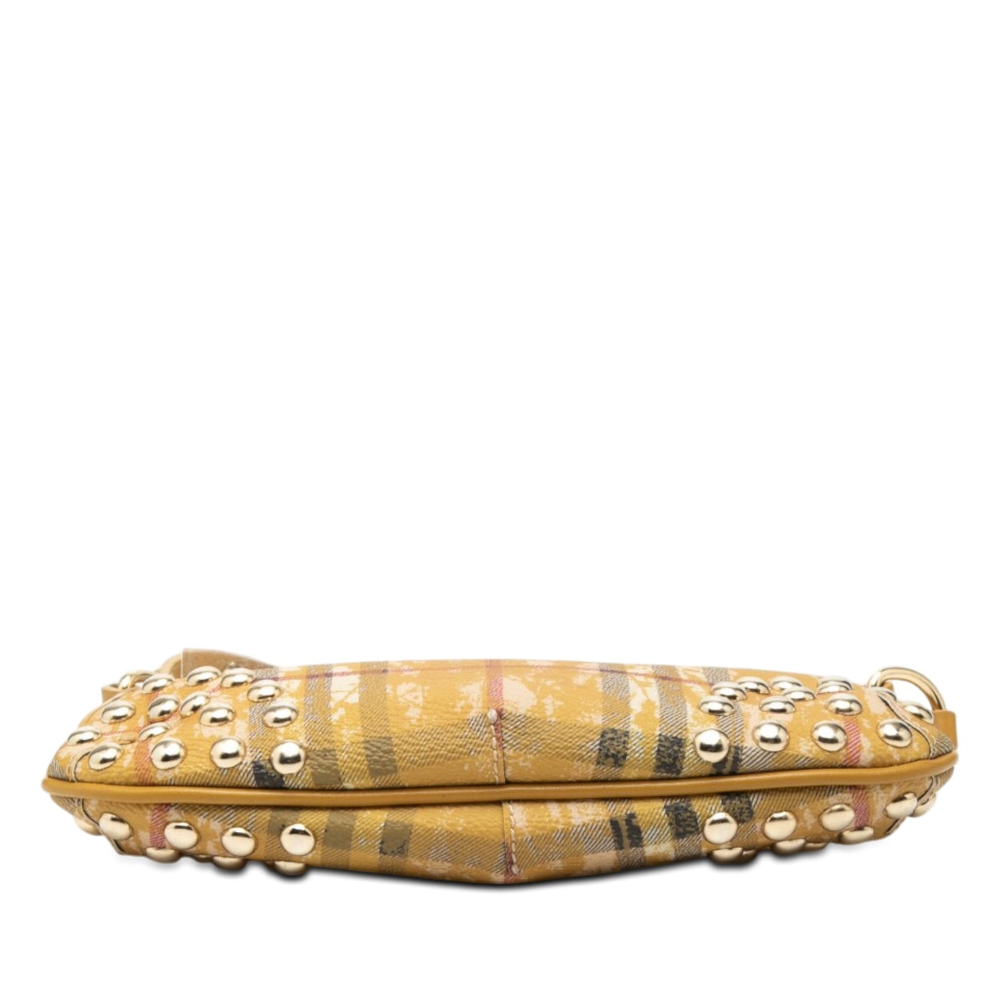 Burberry Studded Haymarket Check Coated Canvas Canterbury Crossbody