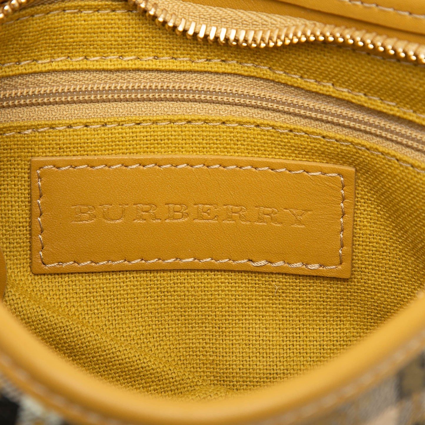 Burberry Studded Haymarket Check Coated Canvas Canterbury Crossbody