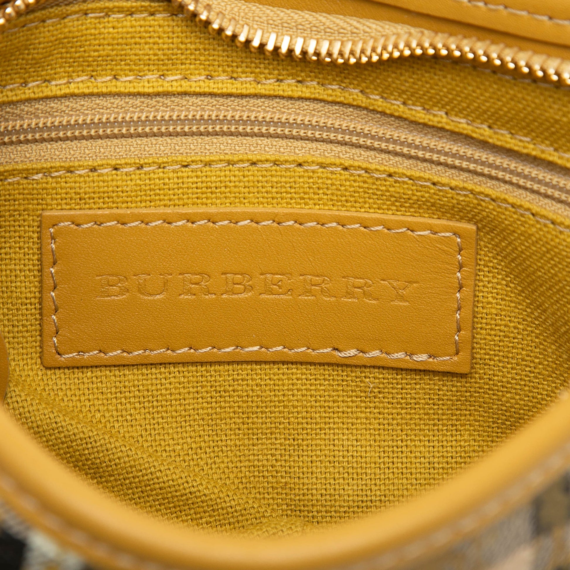 Burberry Studded Haymarket Check Coated Canvas Canterbury Crossbody