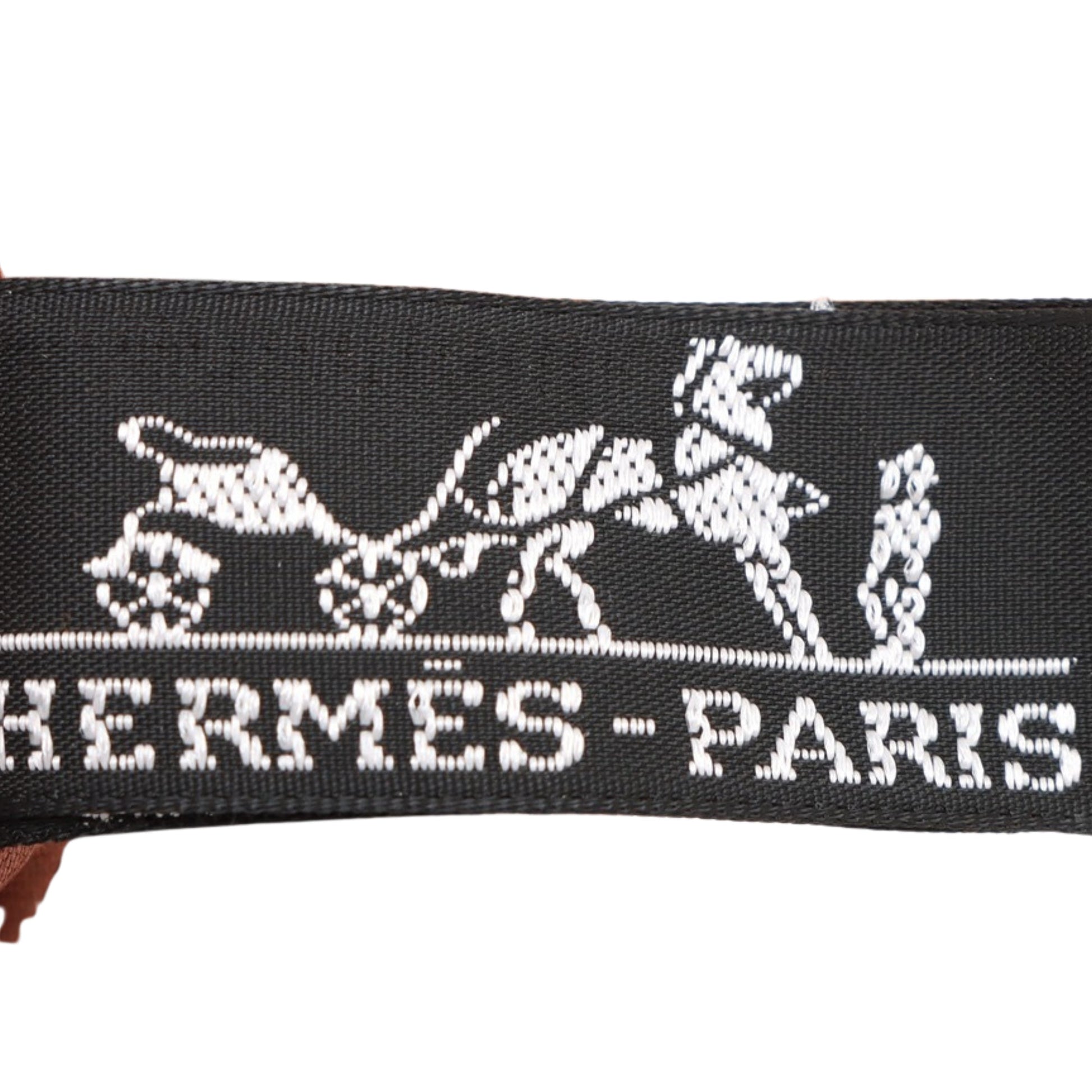 Hermès Silk and Barenia Jeu des Omnibus et des Dames Blanches Silky City PM