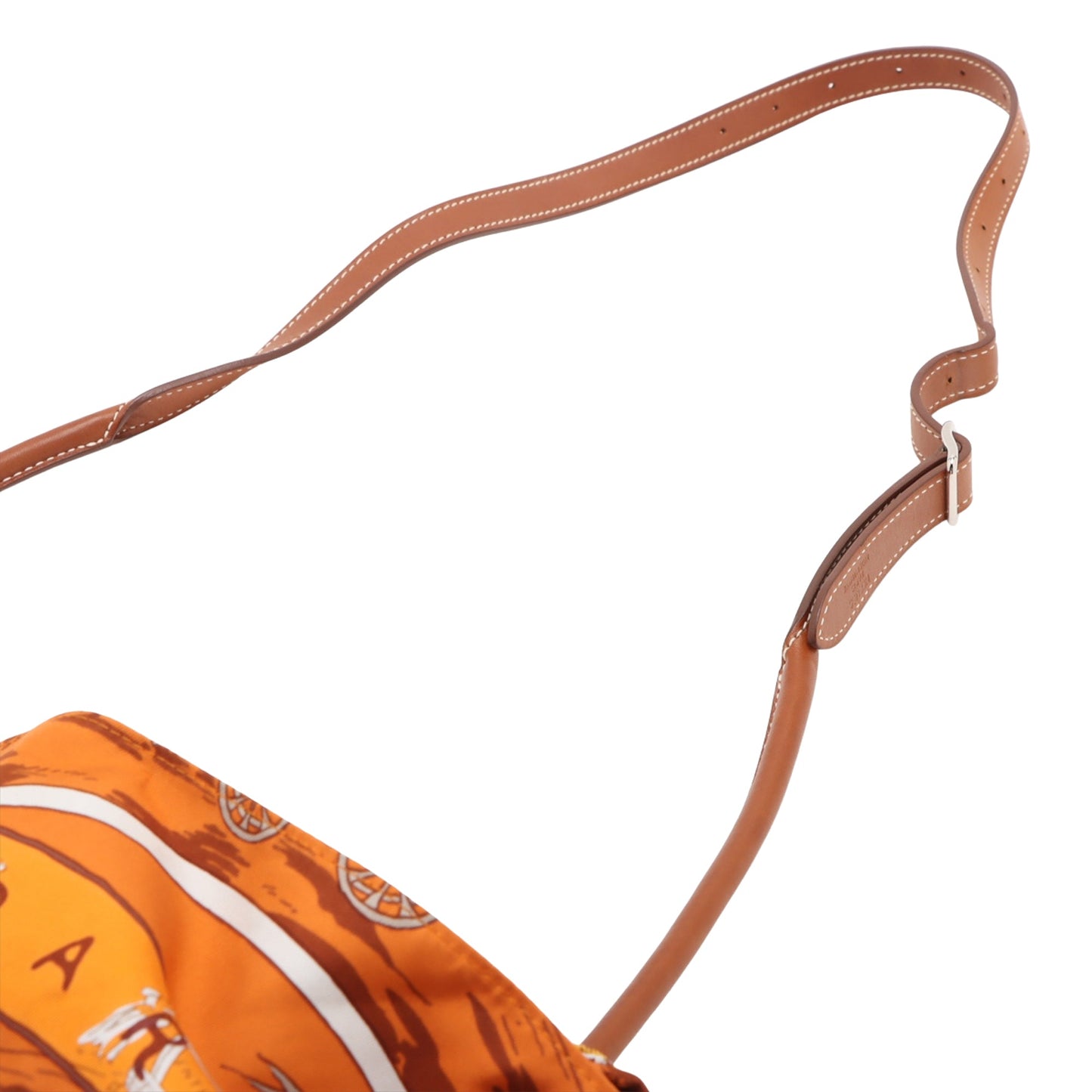 Hermès Silk and Barenia Jeu des Omnibus et des Dames Blanches Silky City PM