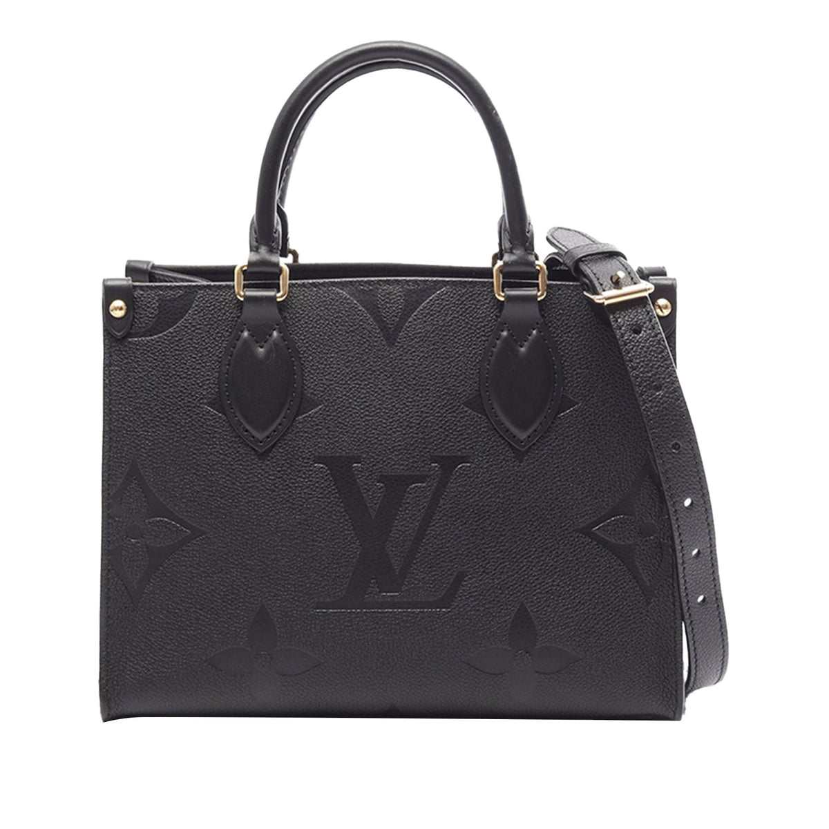Louis Vuitton Monogram Empreinte Onthego PM — Black
