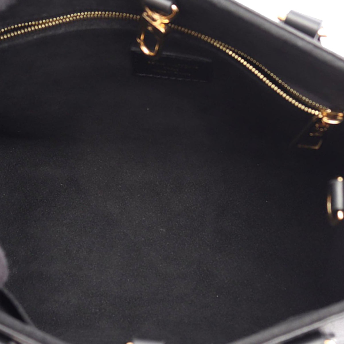 Louis Vuitton Monogram Empreinte Onthego PM — Black