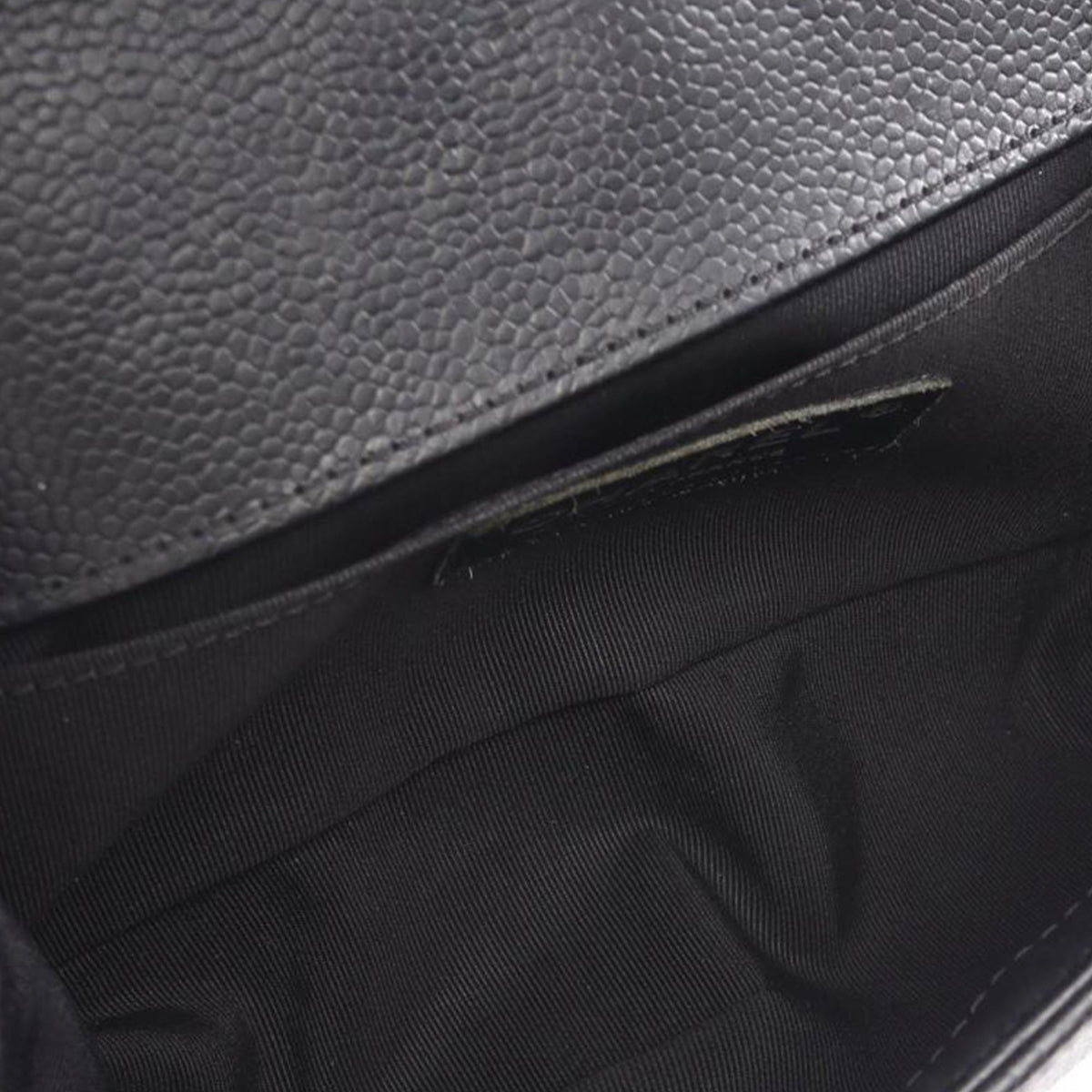 Chanel Small Chevron Caviar Boy Flap