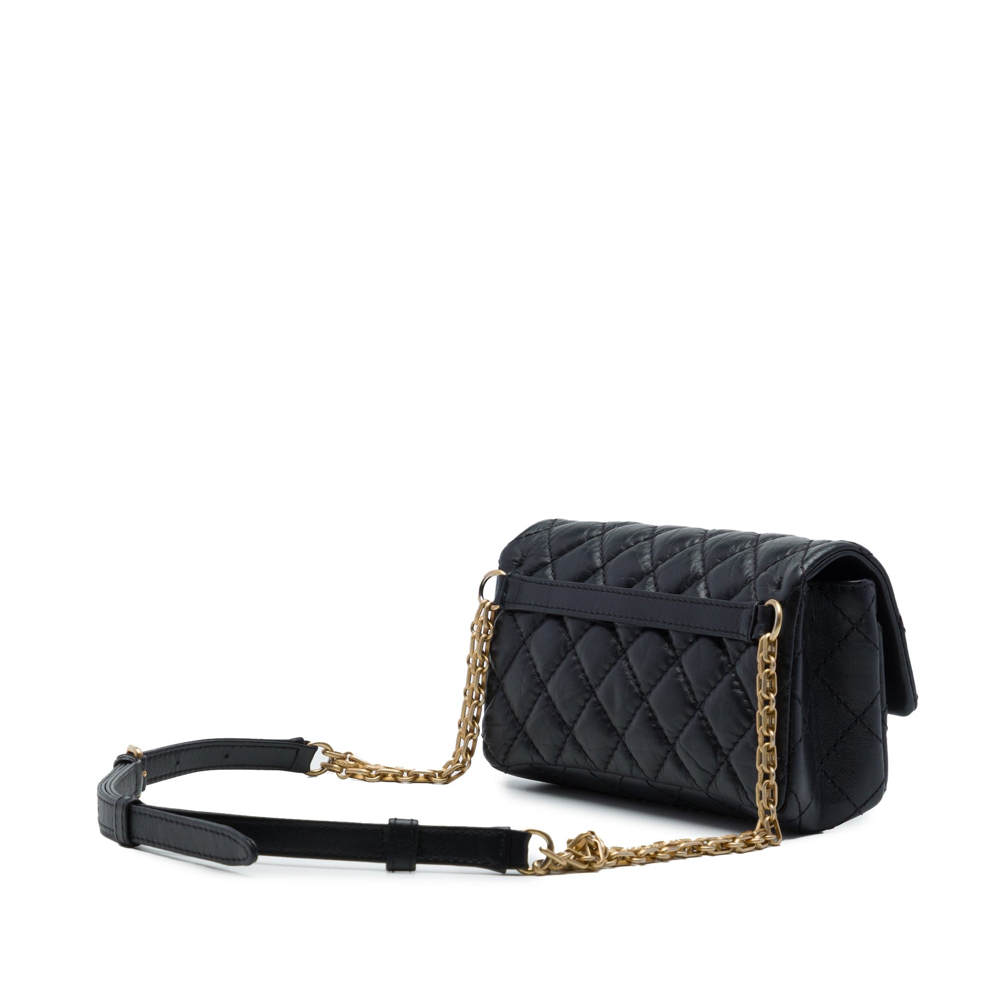 Chanel Quilted Aged Calfskin Reissue 2.55 Flap Belt Bag