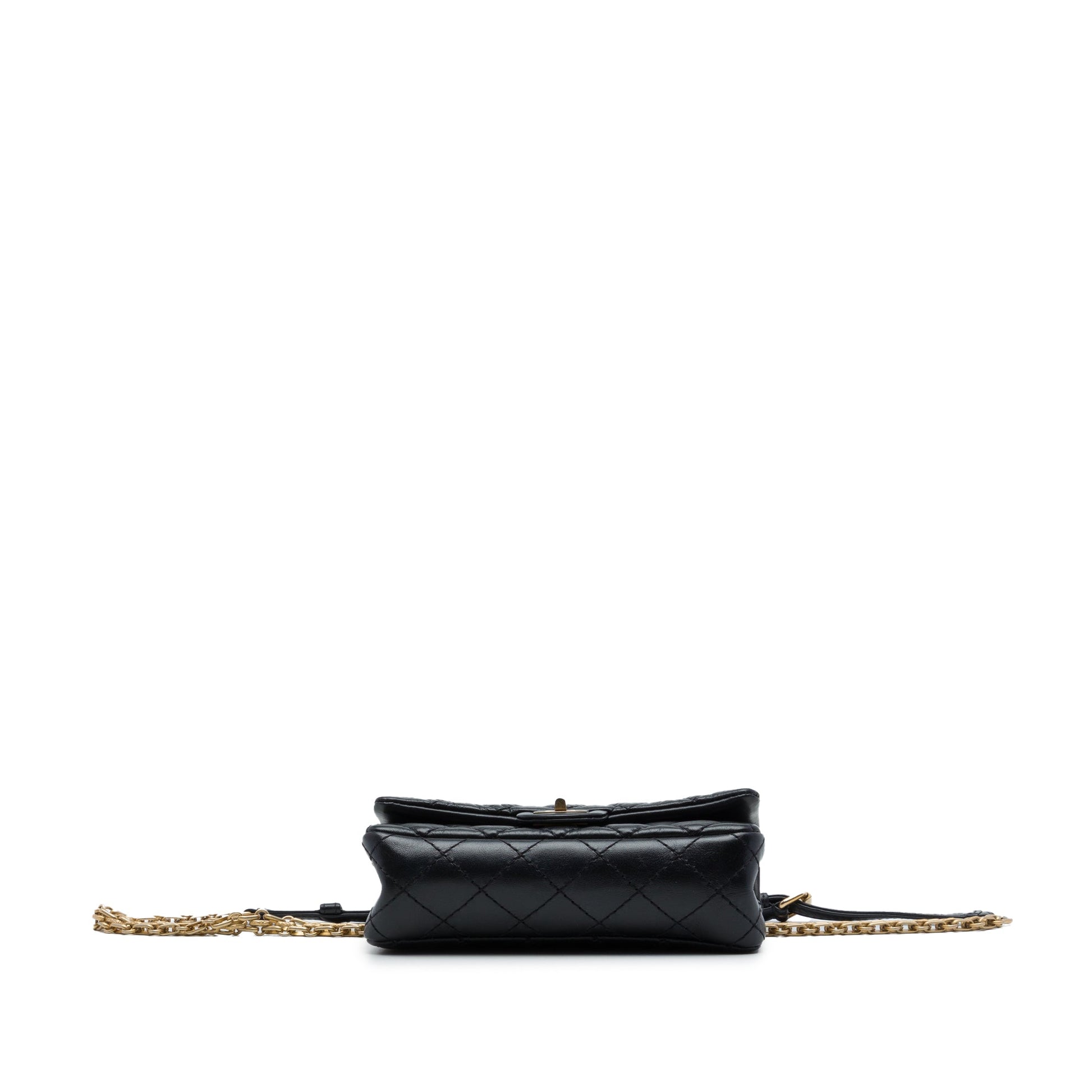 Chanel Quilted Aged Calfskin Reissue 2.55 Flap Belt Bag