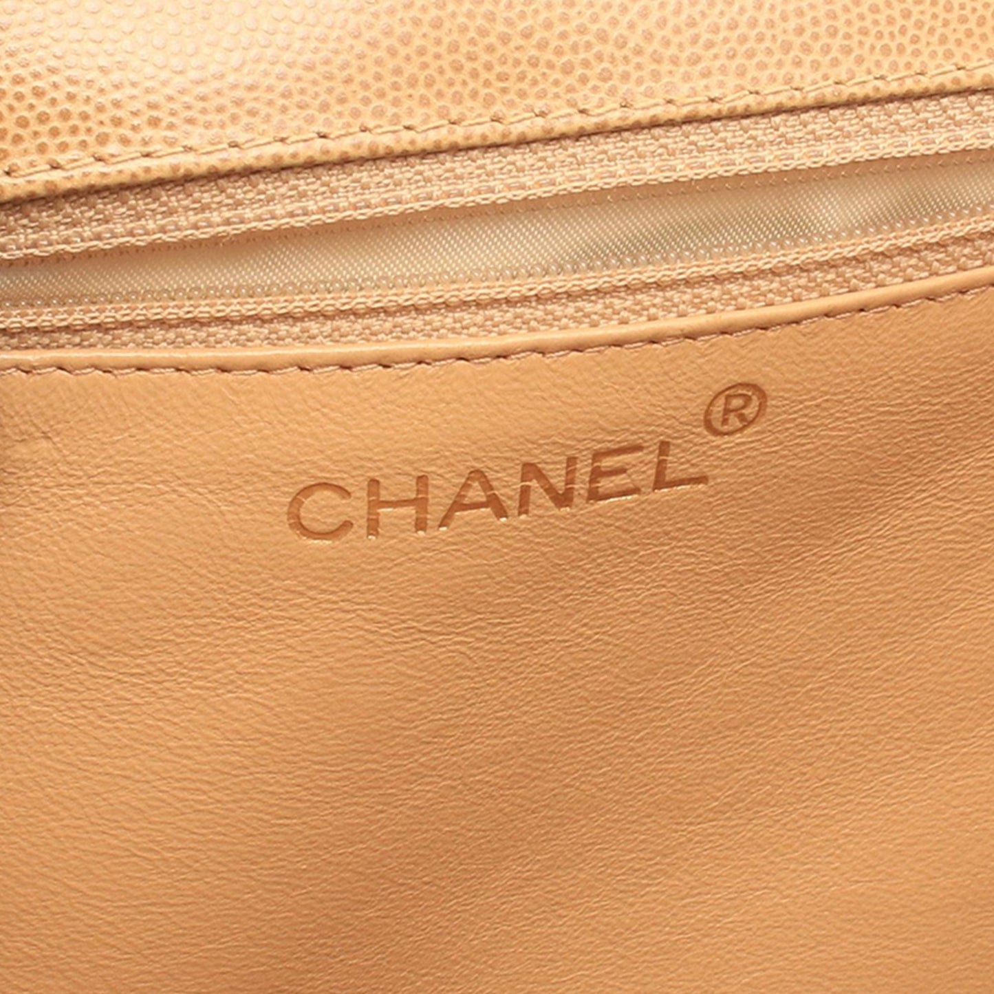Chanel CC Caviar Twisted Strap Shoulder Bag