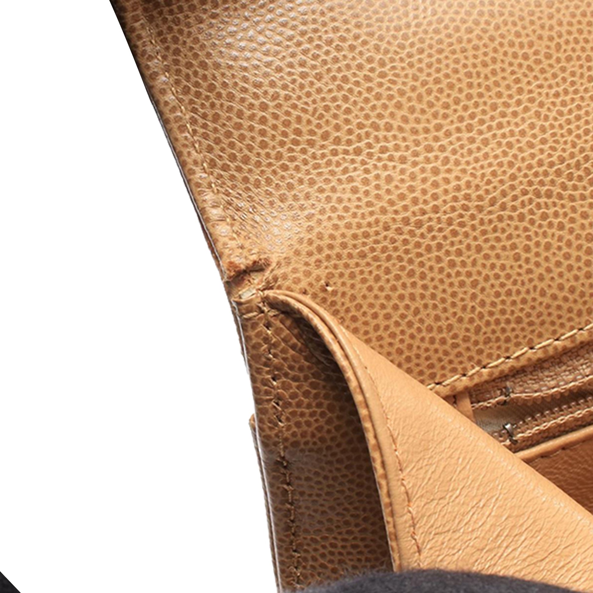 Chanel CC Caviar Twisted Strap Shoulder Bag