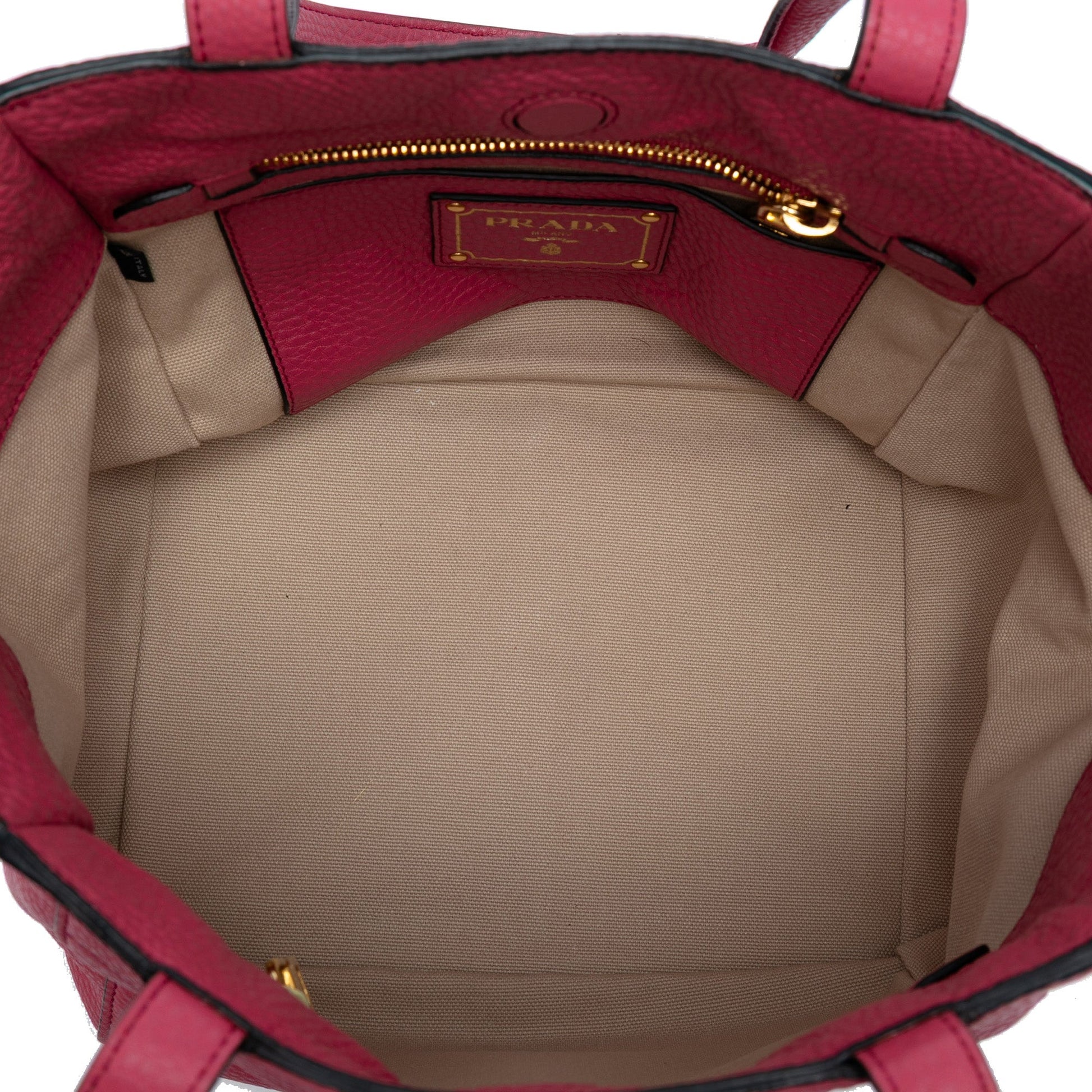 Prada Vitello Daino Tote