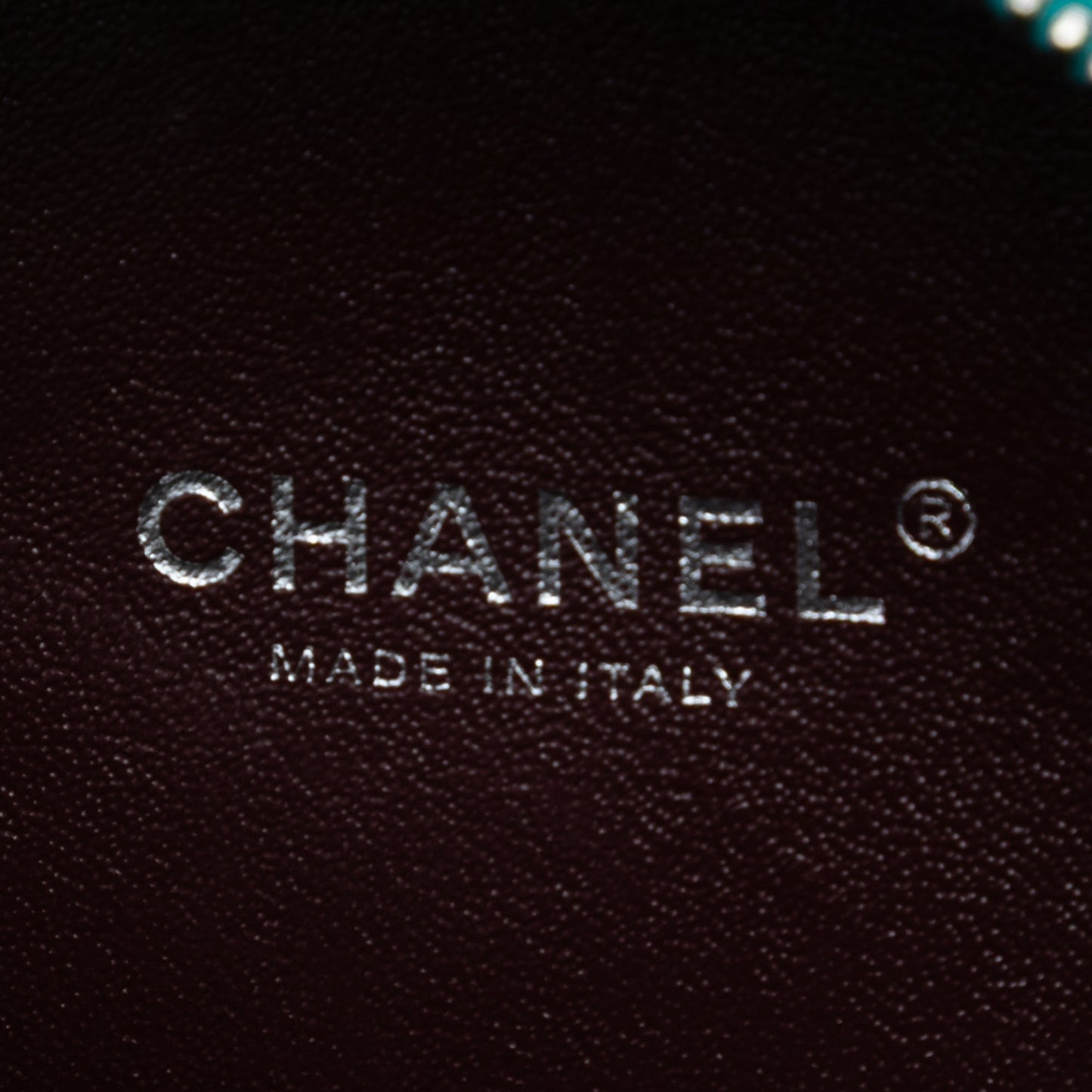 Chanel Quilted Metallic Caviar Rainbow Hardware Oval Camera Bag