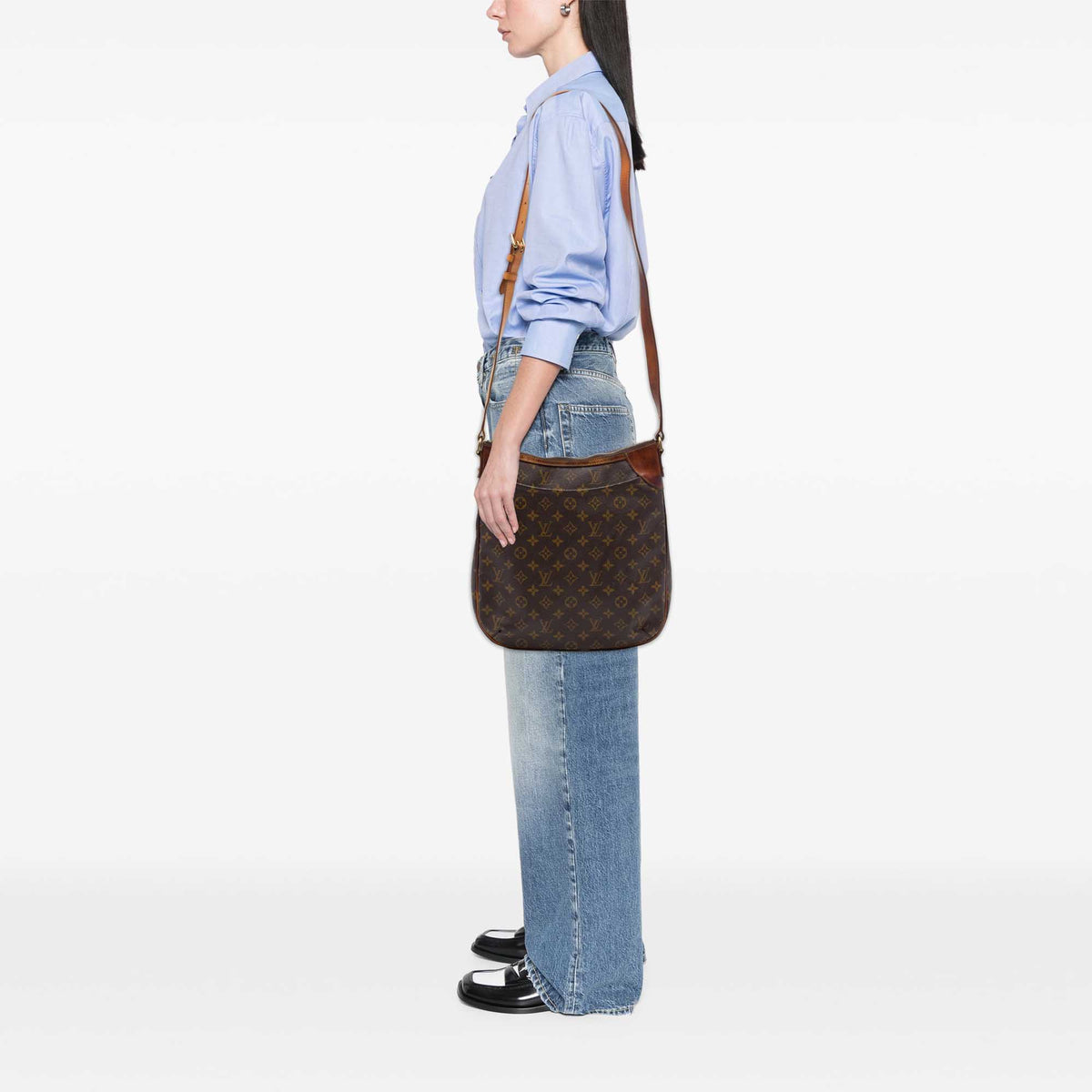 Louis Vuitton Monogram Odeon MM — Brown