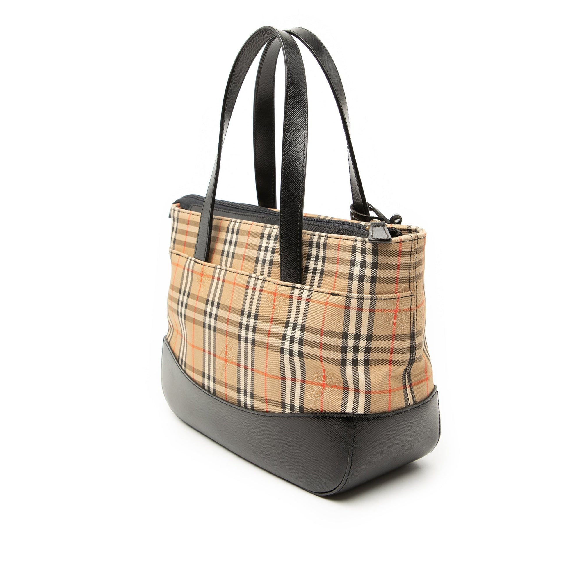 Burberry Haymarket Check Canvas Tote