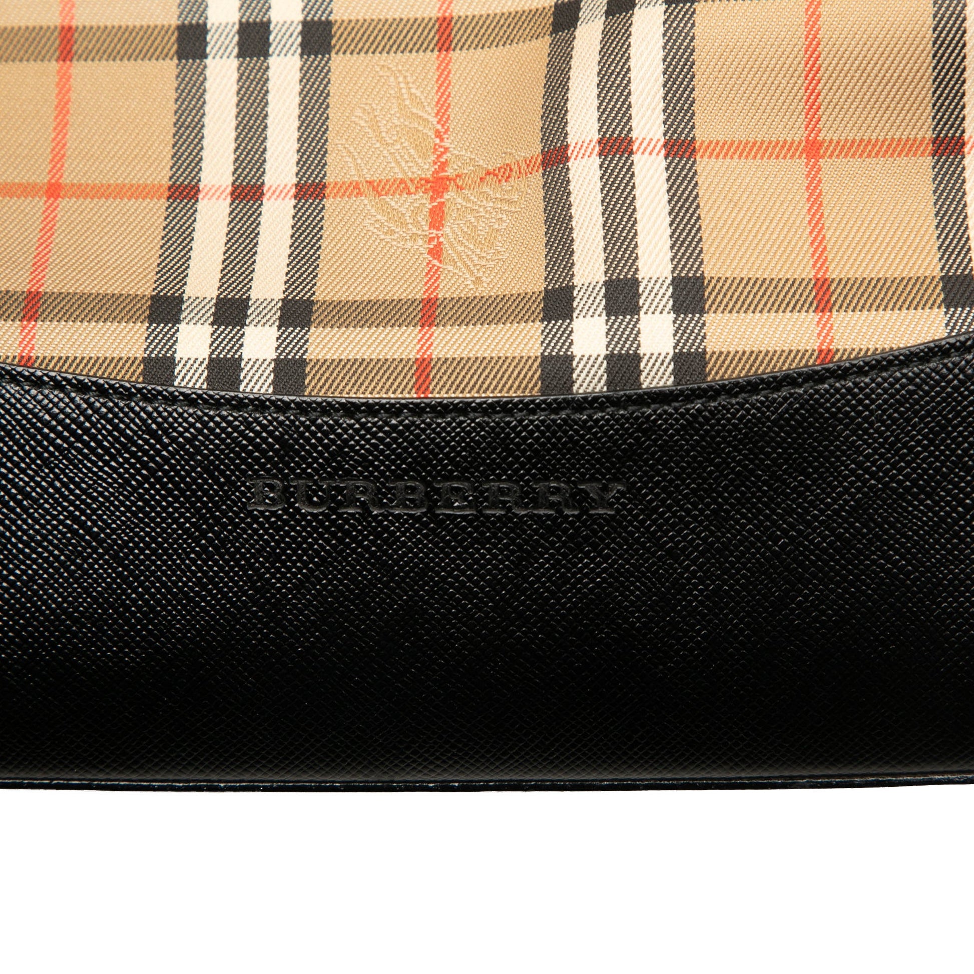 Burberry Haymarket Check Canvas Tote