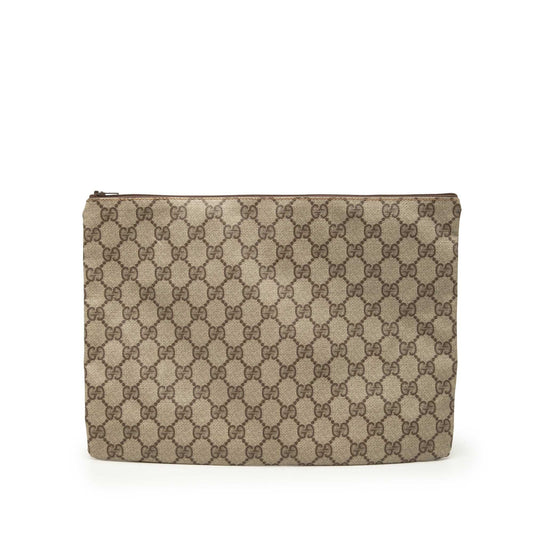 Gucci GG Supreme Clutch