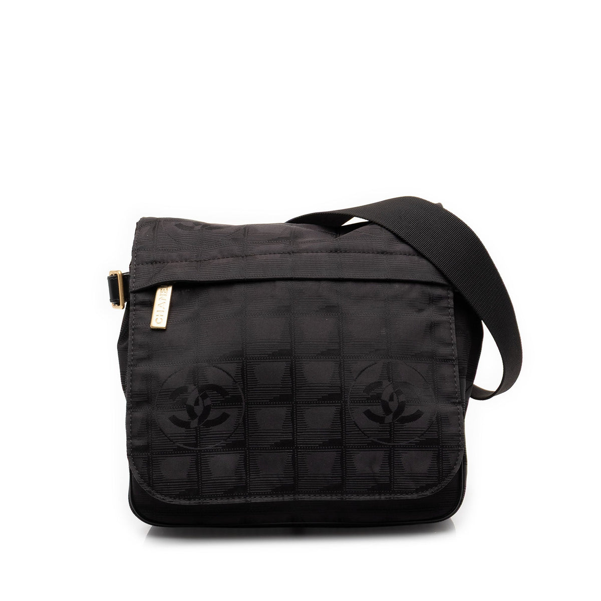 Chanel New Travel Line Nylon Messenger Bag