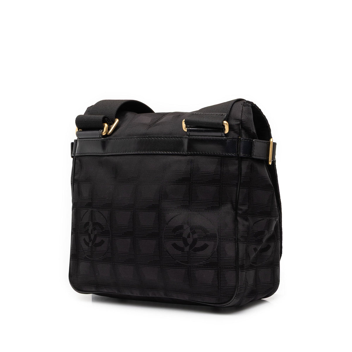 Chanel New Travel Line Nylon Messenger Bag