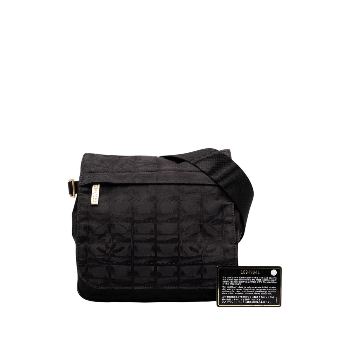Chanel New Travel Line Nylon Messenger Bag