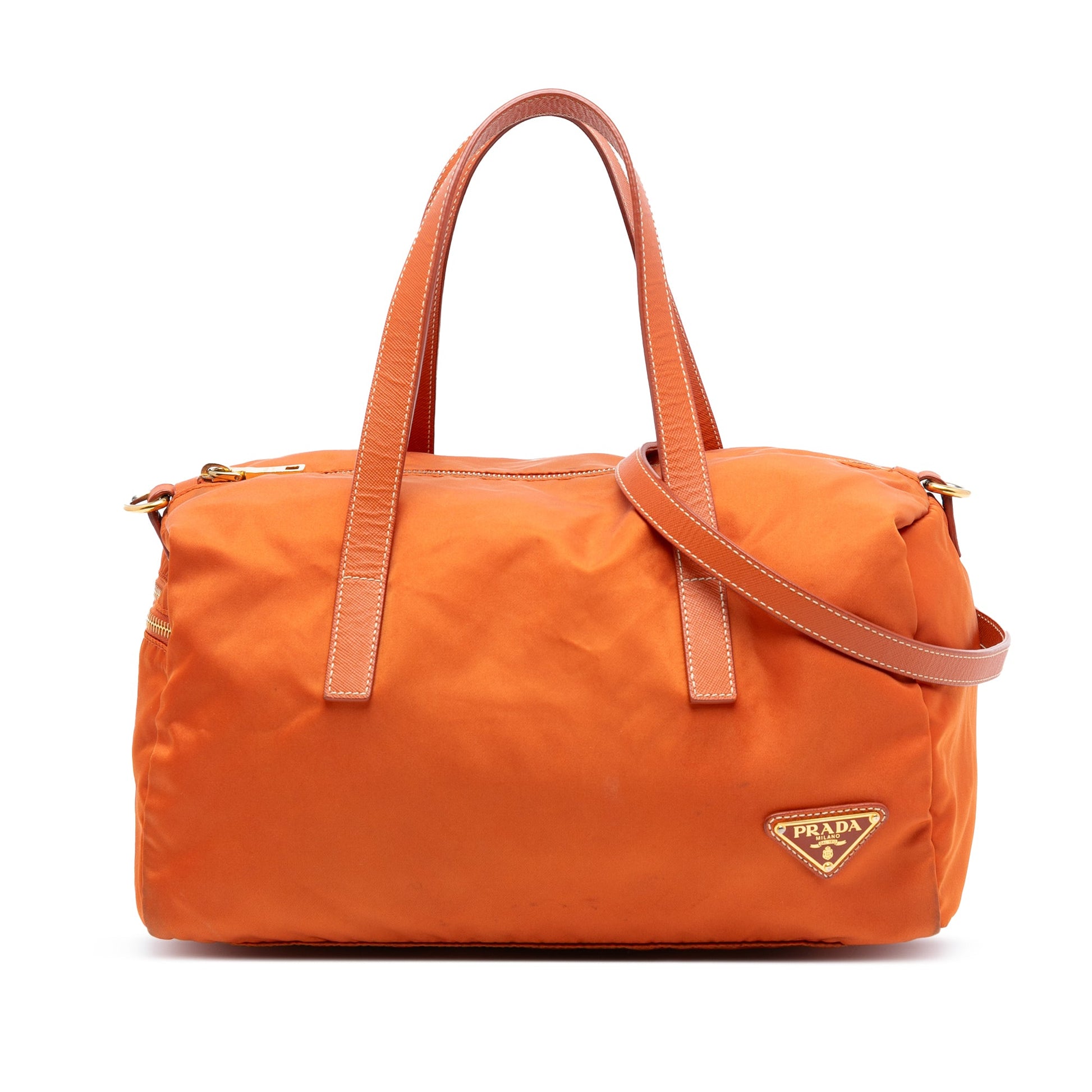 Prada Tessuto Boston Bag