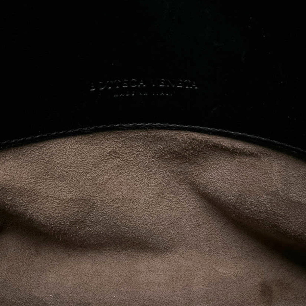 Bottega Veneta Small Nappa Intrecciato Roma Satchel — Black