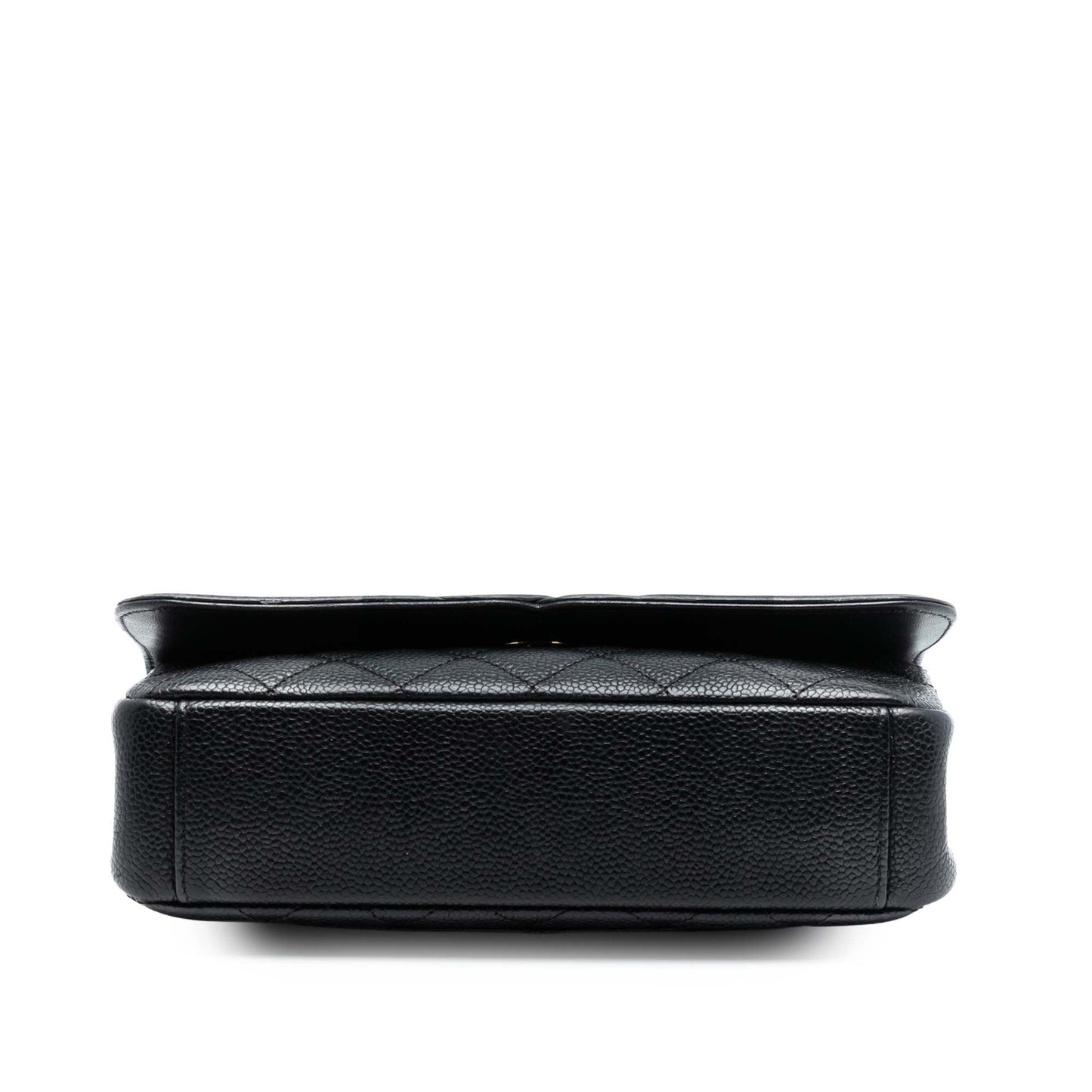 Chanel Small Quilted Caviar CC Filigree Flap