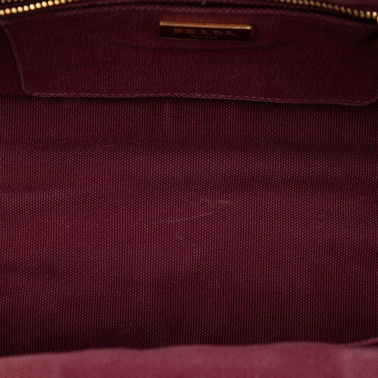 Prada Small Canvas Canapa Bijoux Satchel