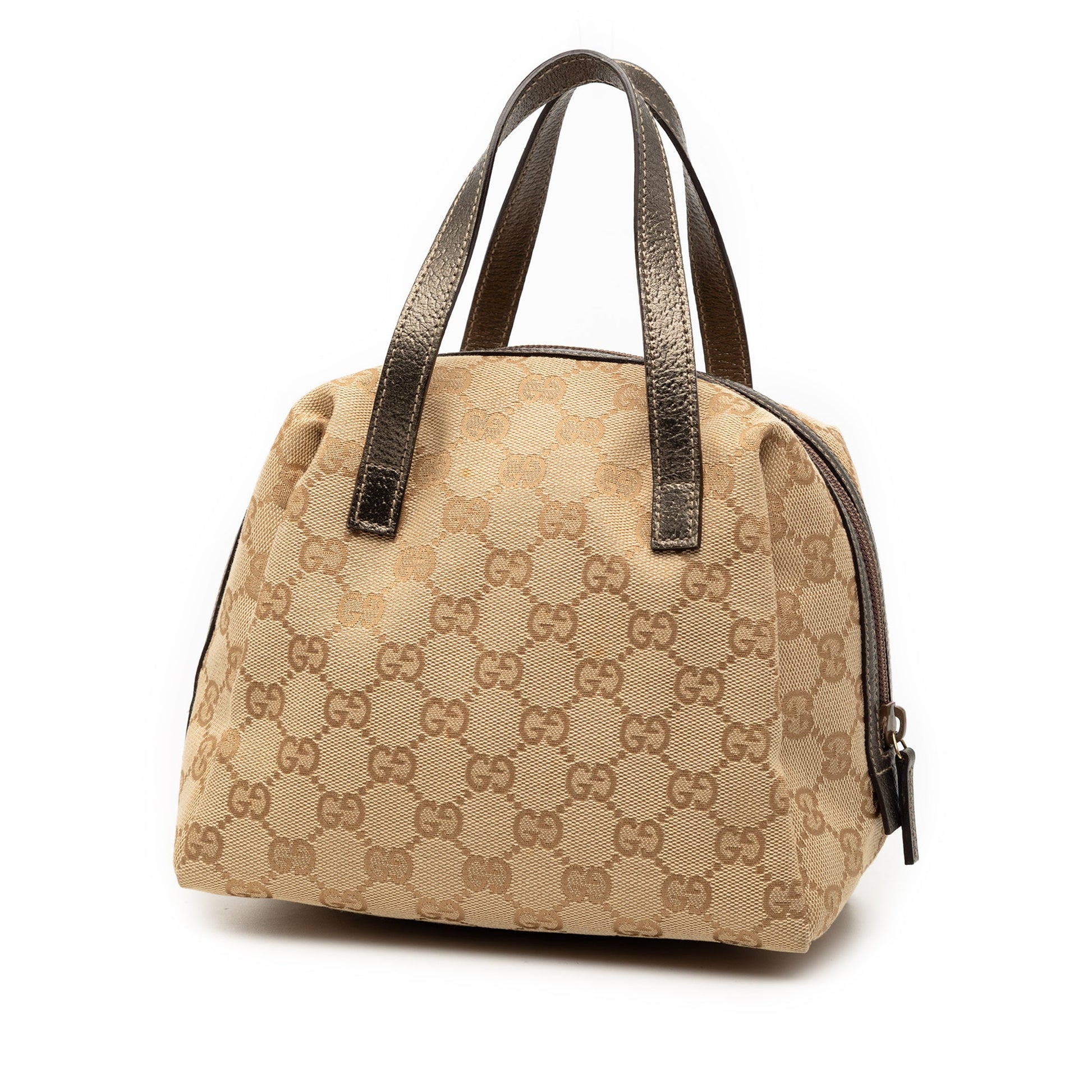 Gucci Mini GG Canvas Balthus Tofu Bag
