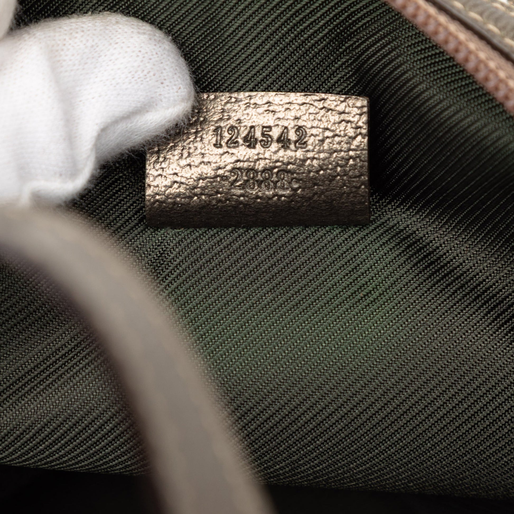 Gucci Mini GG Canvas Balthus Tofu Bag