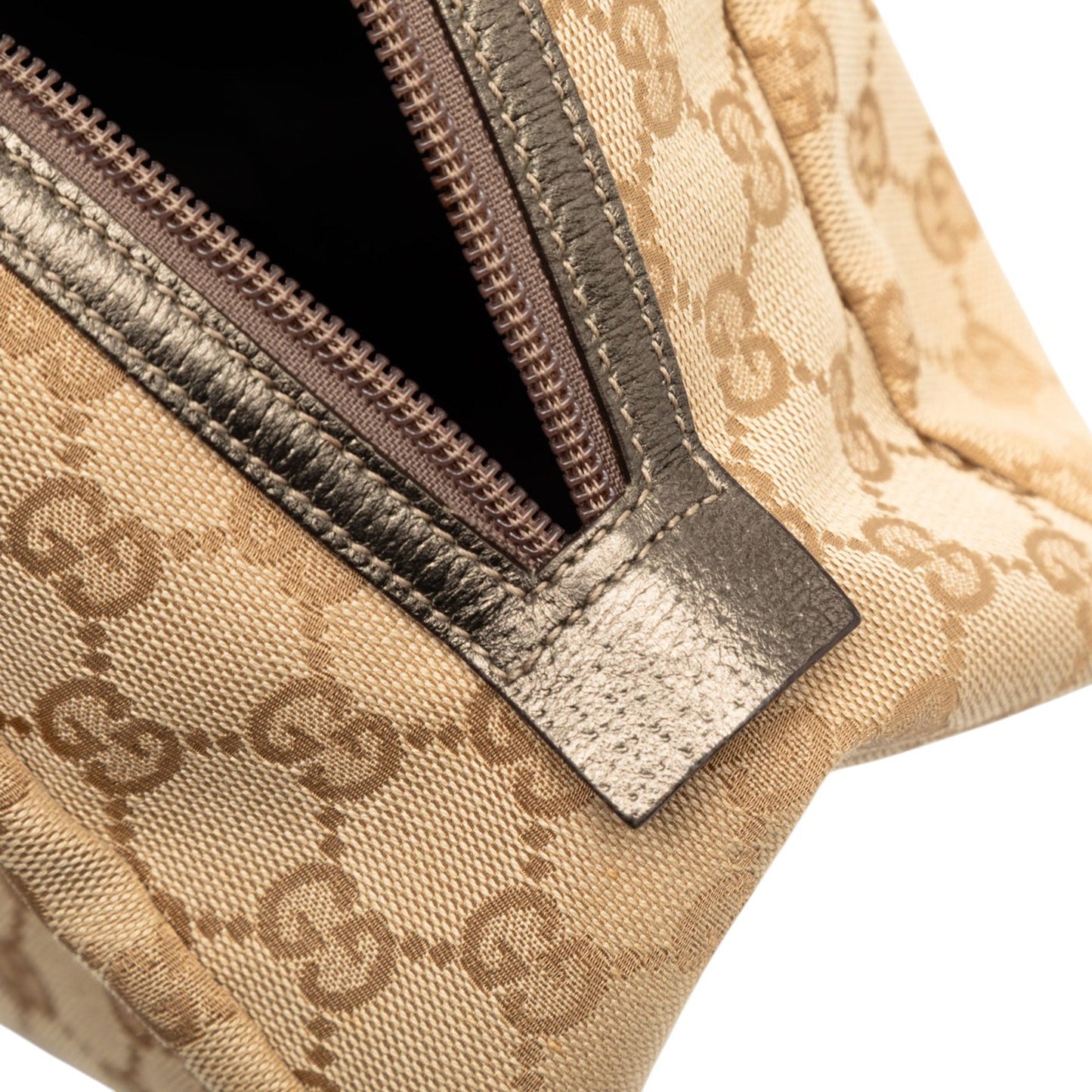Gucci Mini GG Canvas Balthus Tofu Bag