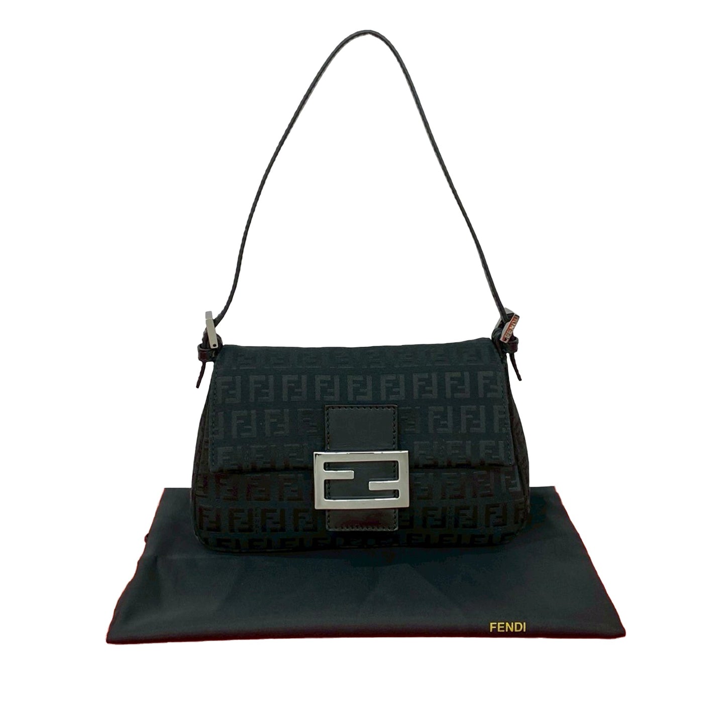 Fendi Mini Zucchino Canvas Mamma Forever