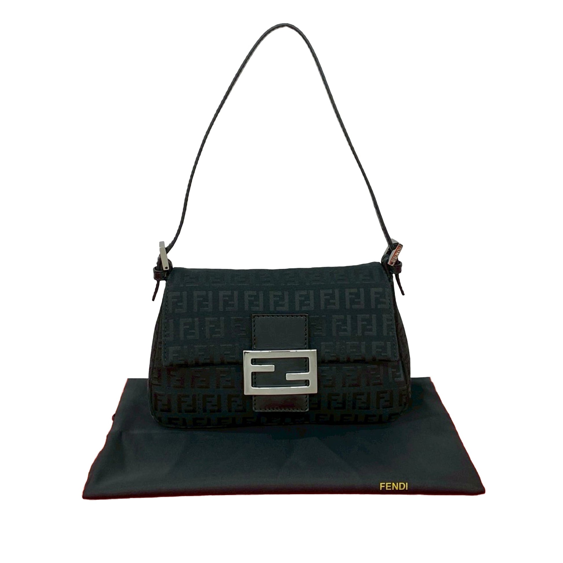 Fendi Mini Zucchino Canvas Mamma Forever
