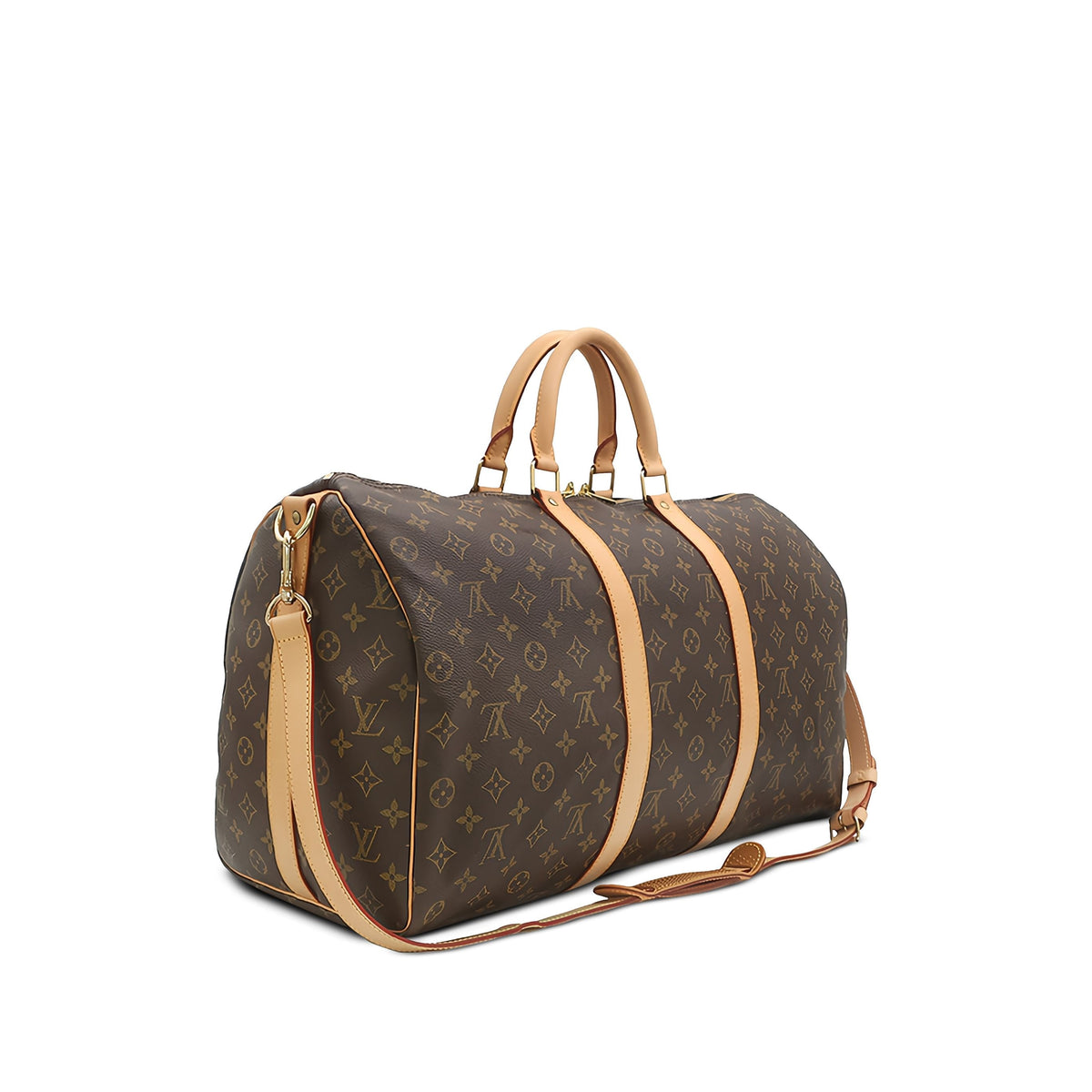 Louis Vuitton Monogram Keepall Bandouliere 50 — Brown