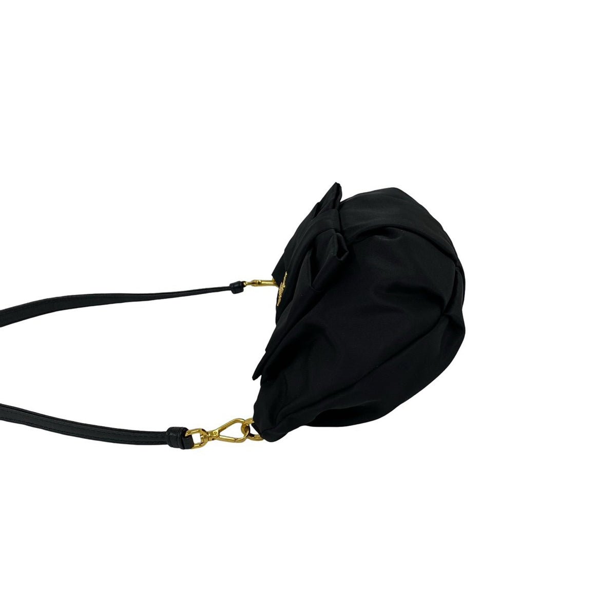Prada Tessuto Bow Shoulder Bag