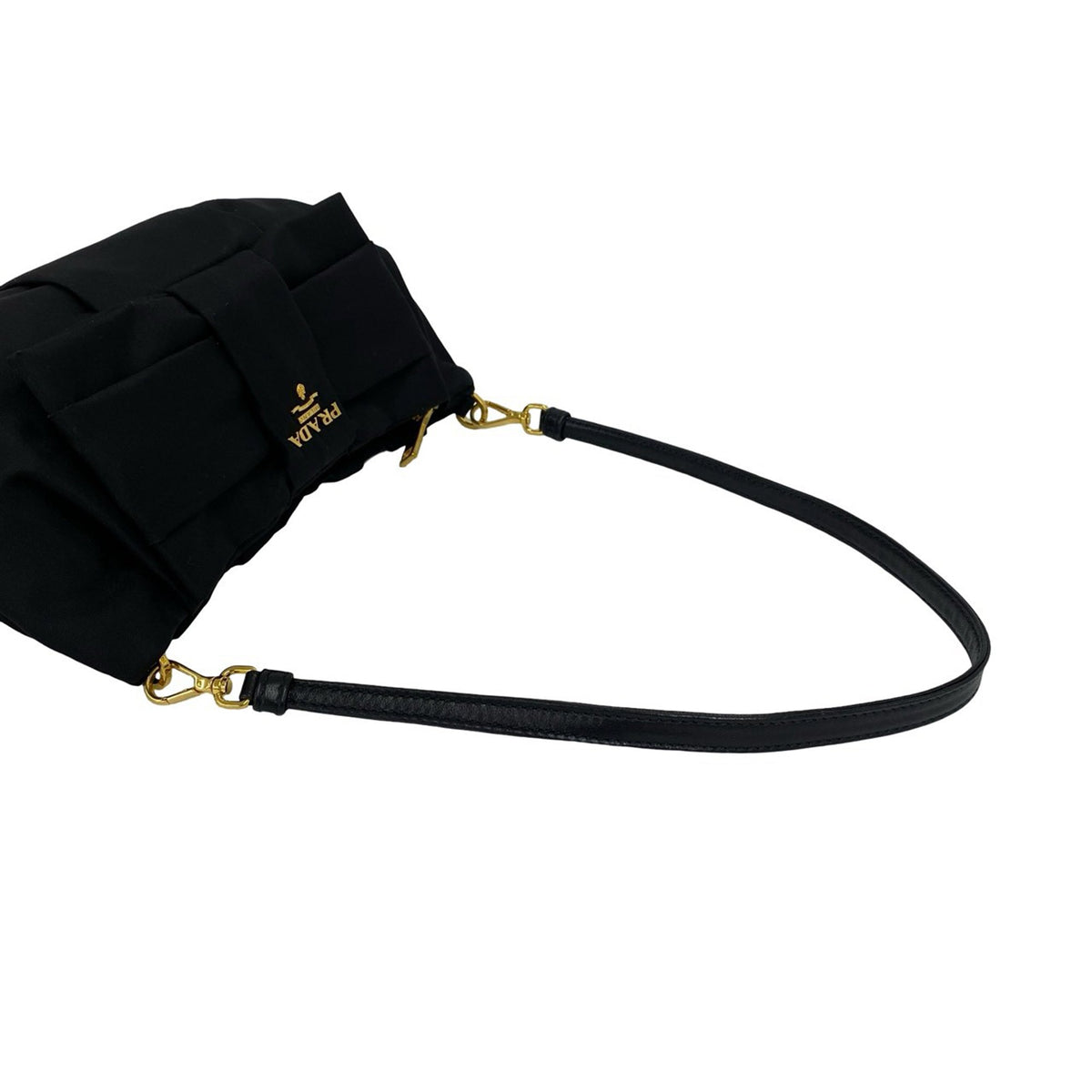 Prada Tessuto Bow Shoulder Bag