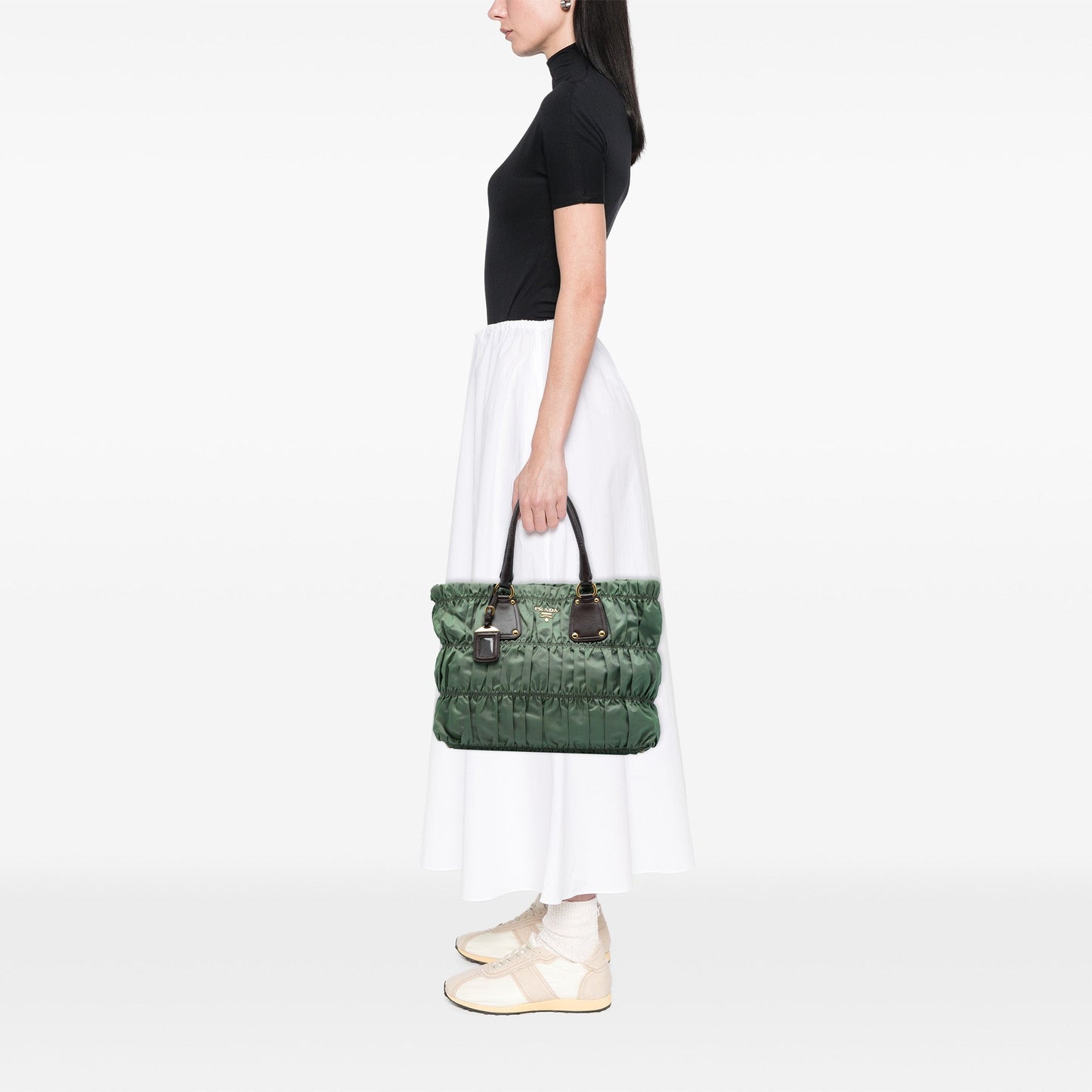 Prada Tessuto Gaufre Tote